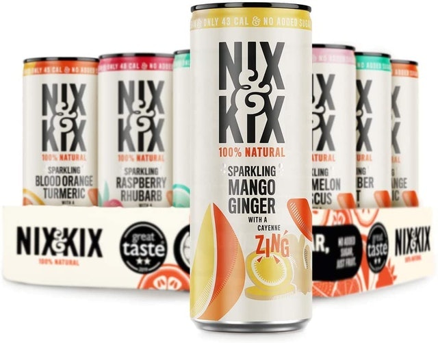 Nix & Kix Premium Sparkling Natural Soft Drink (Assorted Flavours) 1