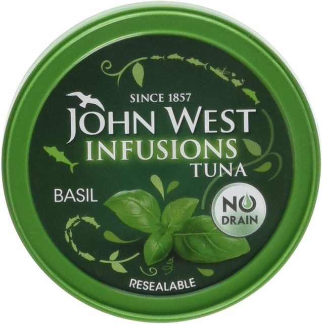 John West Infusions No Drain Tuna Basil 1