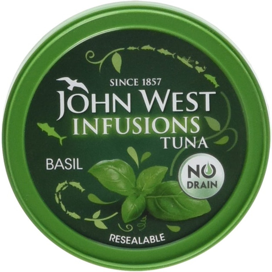 John West Infusions No Drain Tuna Basil translation missing: en-GB.activerecord.decorators.item_part_image/alt