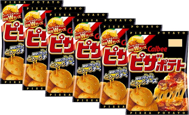 Ninjapo Calbee Pizza Potato Chips 1