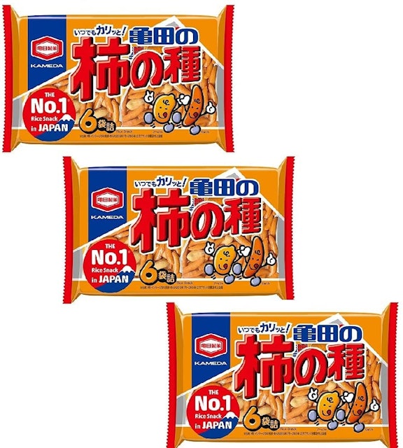 Kakinotane Rice Cracker With Peanuts 1