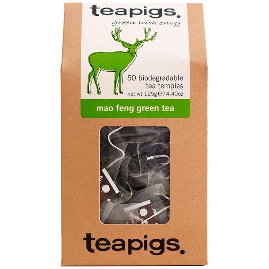 Teapigs Mao Feng Green Tea Bags Made with Whole Leaves translation missing: en-GB.activerecord.decorators.item_part_image/alt