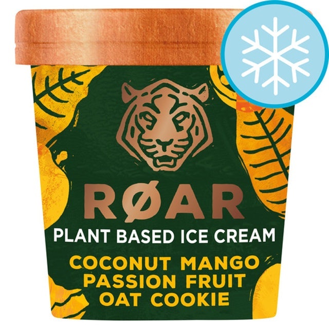 Roar Coconut Mango Passion Fruit Oat Cookie Ice Cream 1