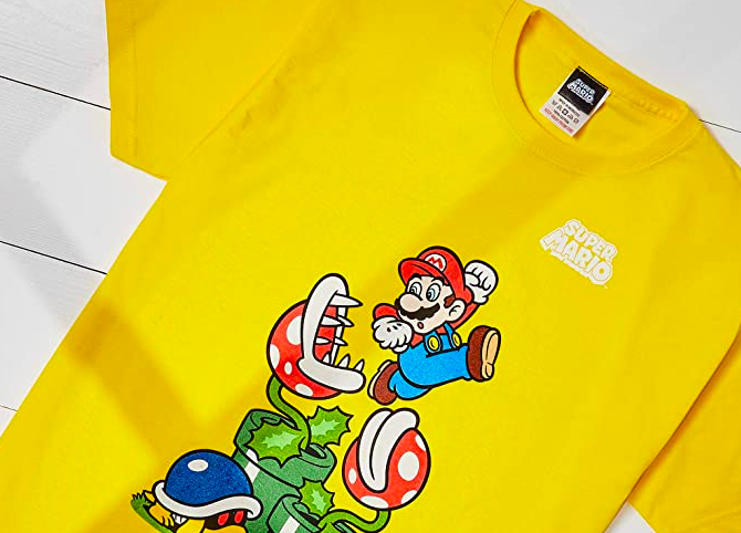 Brighten Up a Proud Fan's Wardrobe With Mario Clothing
