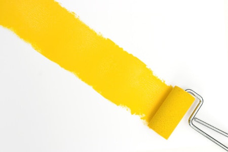2. Foam Rollers Are Ideal for Plastered Walls, but Go For One With a Fluffy Woven Head When Painting Textured Surfaces