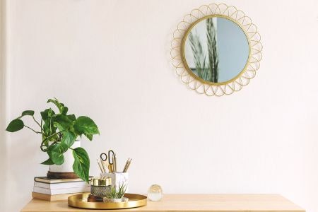 Round Mirrors Will Soften the Look of a Room