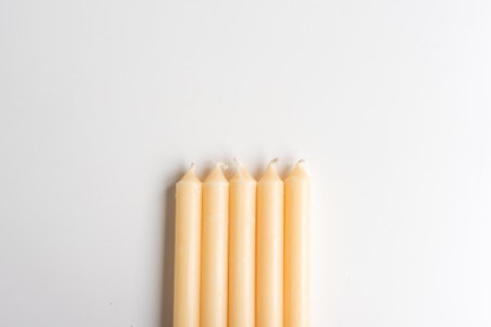 Taper Candles Are Long and Slender and Add Dimension to Tabletops