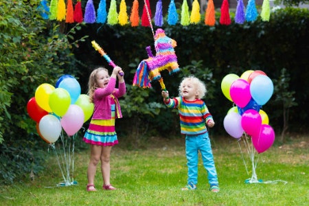 2. Opt for a Large Piñata Around 40 - 60 cm That Ties in With Your Party’s Theme for an Impressive Centrepiece 