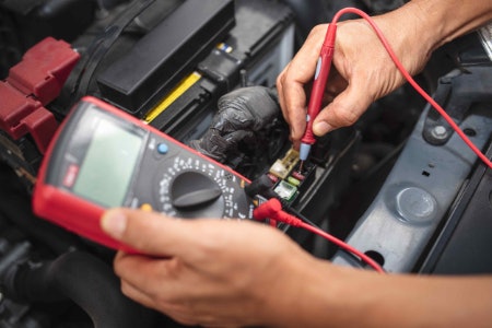 Check the Voltage of Your Car's Battery 