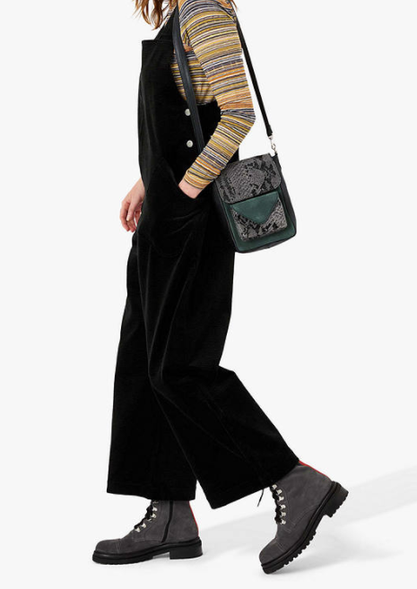 Oversized Overalls Create a Contemporary, Casual Look