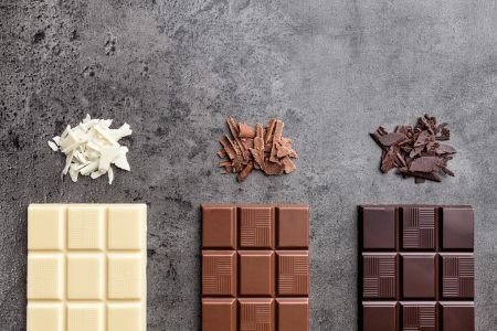 Decide Between Dark, Milk, and White Chocolate — Each Has a Unique Flavour