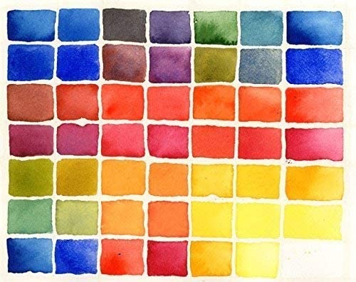 2. Pick a Watercolour Paint With About 24 Colours or More to Reduce the Need for Mixing