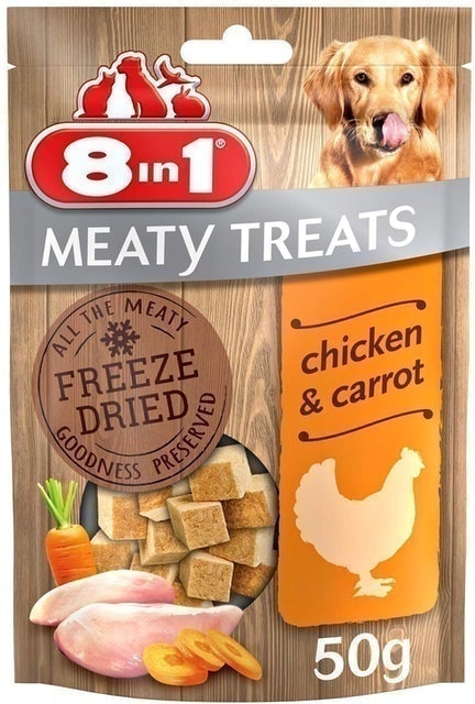 8in1® Meaty Treats: Chicken & Carrot 1