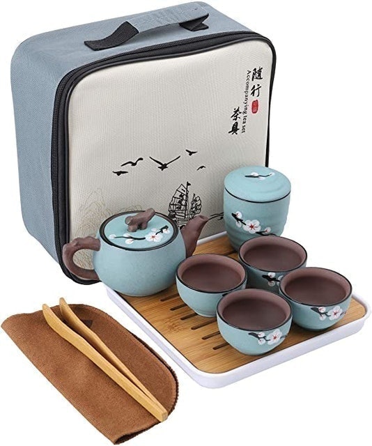 fanquare Portable Japanese Tea Set 1