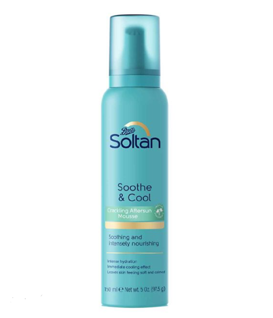 Soltan Soothe & Cool Crackling Aftersun Mousse 1