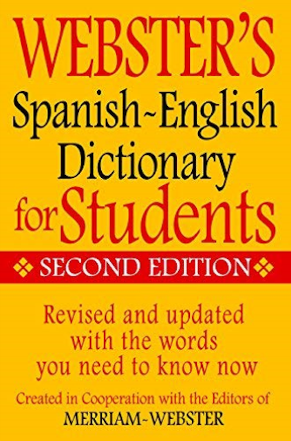Webster's Spanish-English Dictionary for Students 1