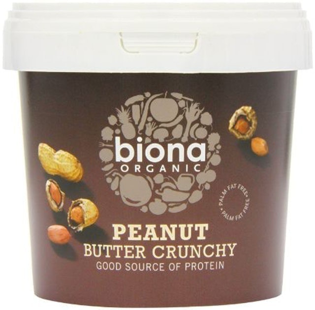 Biona Organic  Peanut Butter Crunchy 1