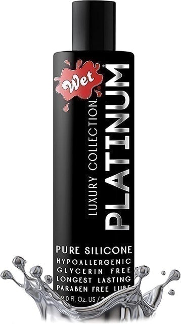 Wet Platinum Silicone Based Sex Lube 1