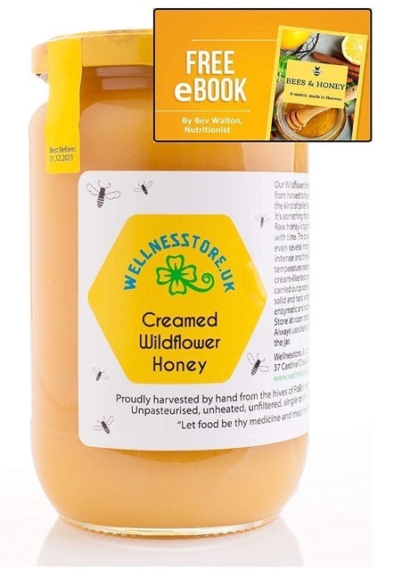 Wellnesstore.uk Raw Creamed Wildflower Honey 1