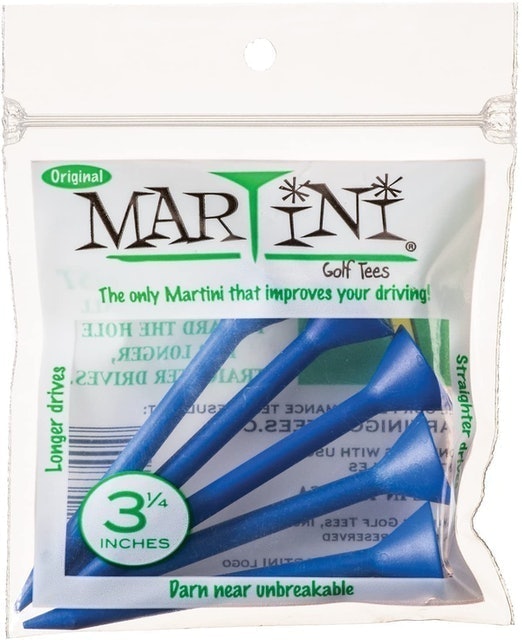 ‎Martini Golf Tees J & M Martini Golf 3-1/4" Durable Plastic Tees  1
