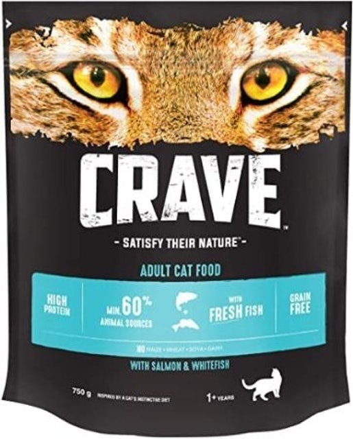 CRAVE Dry Adult Cat Food 1