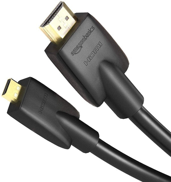 Amazon Basics  High-Speed Micro HDMI to HDMI Cable 1