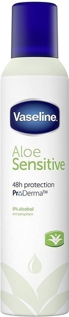 Vaseline Aloe Sensitive Anti-perspirant Deodorant Aerosol  1