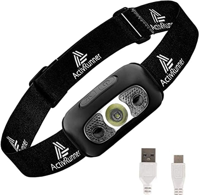 ActivRunner USB Rechargeable Head Torch 1