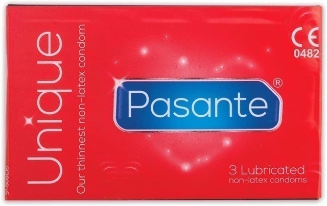 Pasante Unique Non-Latex Condoms  1