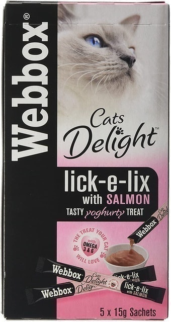 Webbox Cats Delight Lick-e-Lix With Salmon 1