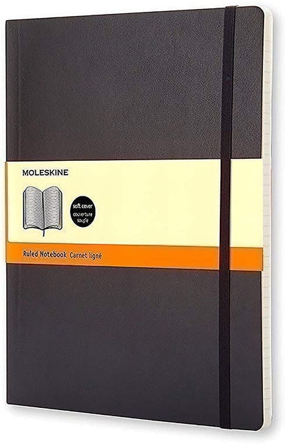Moleskine Extra Large Soft Cover Ruled Notebook 1