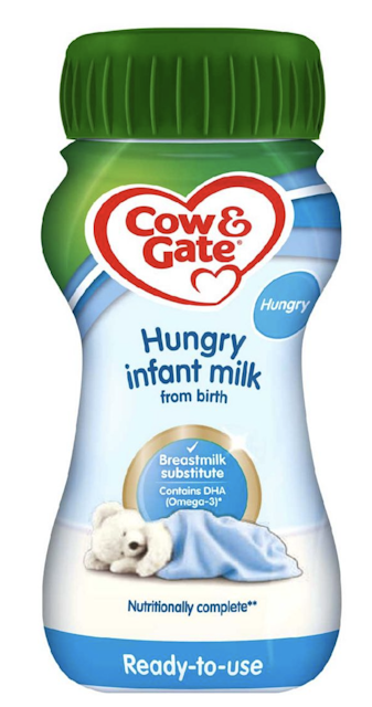 Cow & Gate Hungry Baby Milk Formula 1