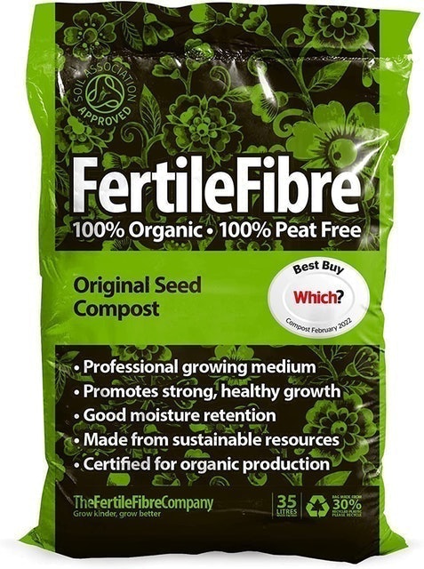 Fertile Fibre Peat Free Organic Seed Compost 1