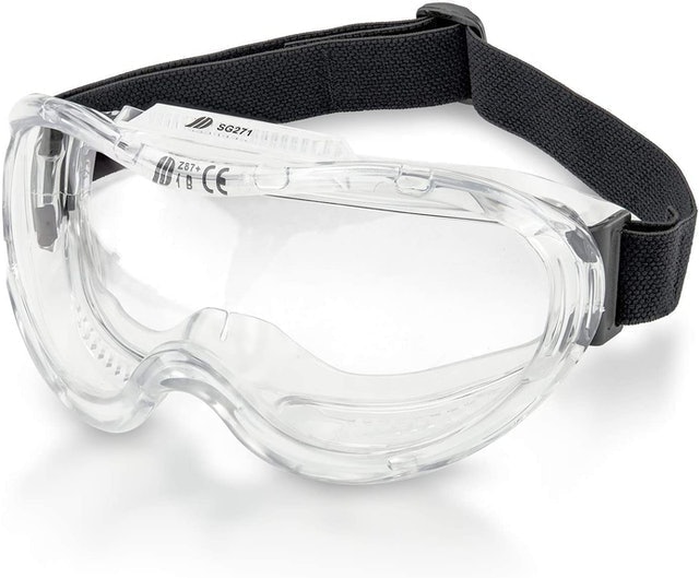 Neiko Anti-Fog Safety Goggles with Wide-Vision 1