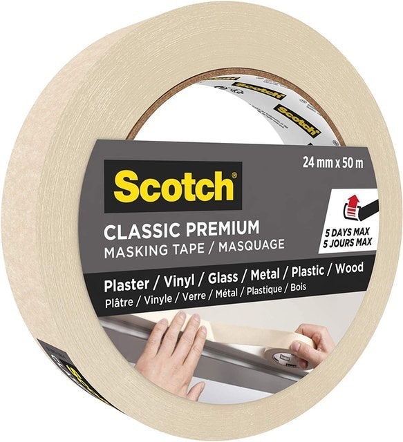 Scotch Classic Premium Masking Tape 1