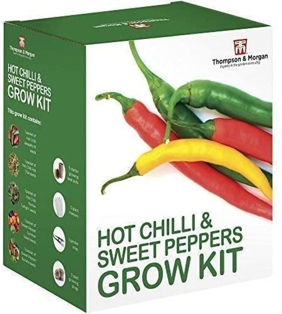 Thompson & Morgan Hot Chilli & Sweet Peppers Grow Kit 1