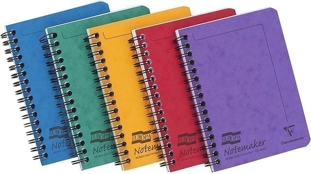 Clairefontaine Europa Notemaker A6 Lined Notebooks 1