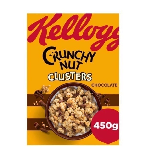 Kellogg's  Crunchy Nut Chocolate Clusters 1