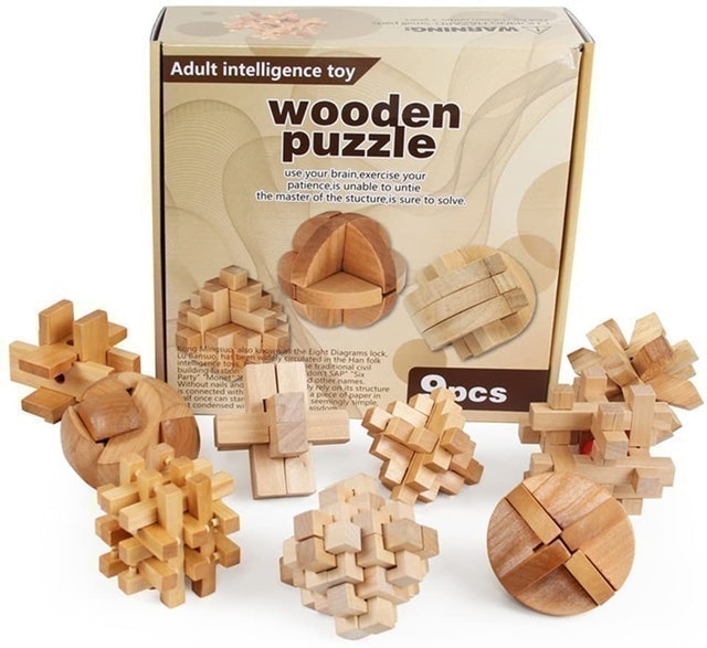 Holzsammlung 3D Wooden Puzzles 1