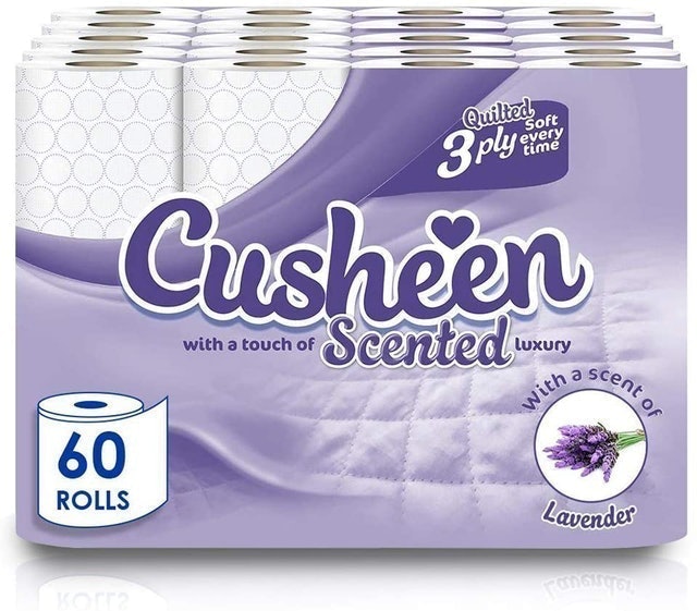 Cusheen Lavender Scented Toilet Paper 1