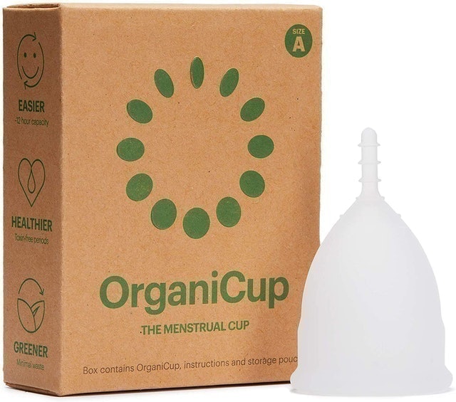 OrganiCup Menstrual Cup, Size A 1