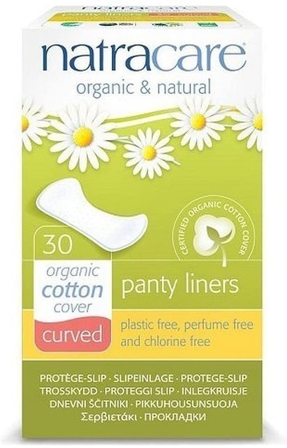 Natracare Organic Cotton Curved Pantyliners 1