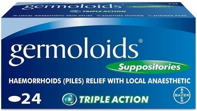 Germoloid Piles Treatment Suppositories 1