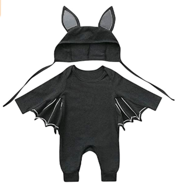 Zerototens Halloween Bat Romper 1