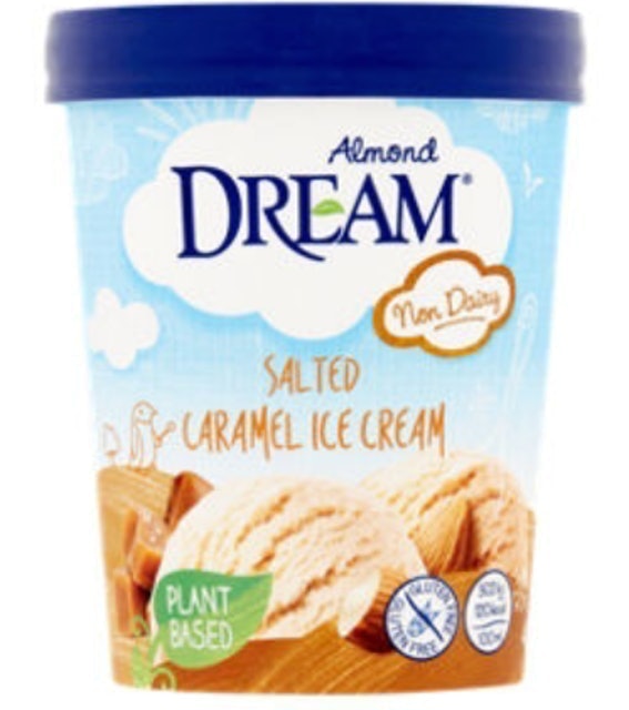 Almond Dream Salted Caramel Ice Cream 1