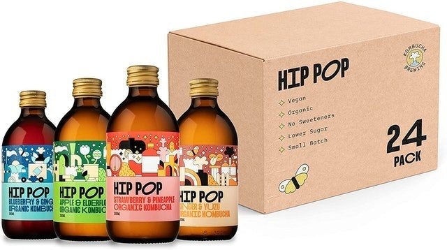 Hip Pop Kombucha Organic Kombucha Tea Drink 1