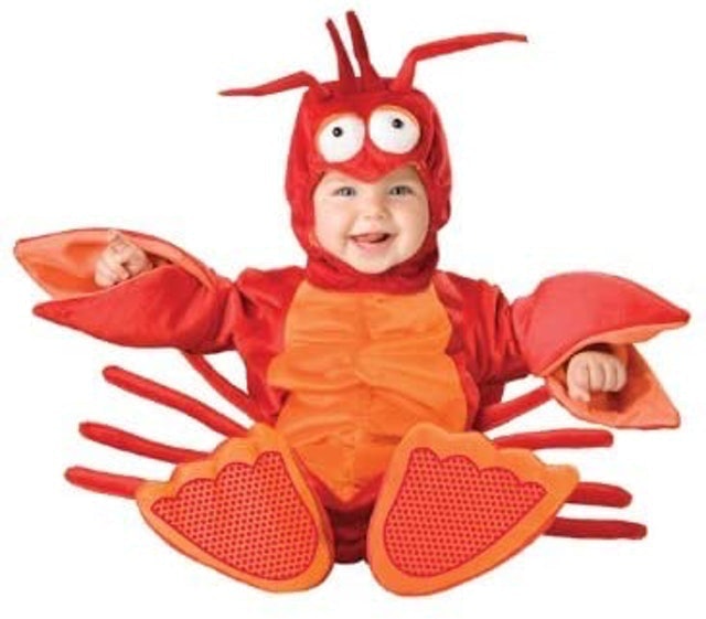 In Character Lil' Lobster Infant and Toddler Costume 1