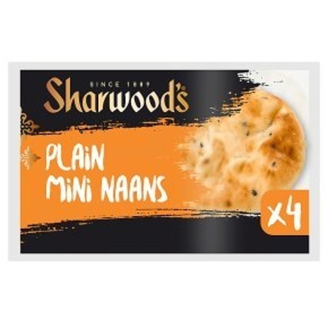 Sharwood's Plain Mini Naans 1