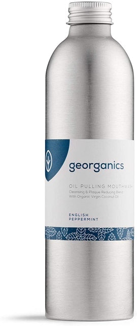 Georganics  Oil Pulling Mouthwash with Organic Coconut Oil and Spearmint 1