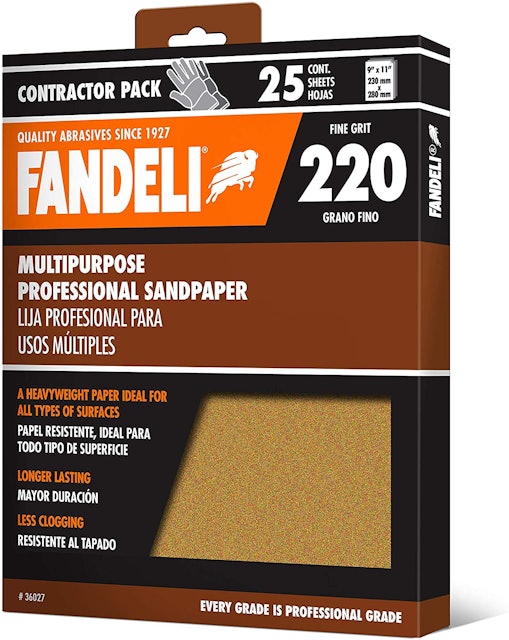 Fandeli Multipurpose Sandpaper Sheets 1